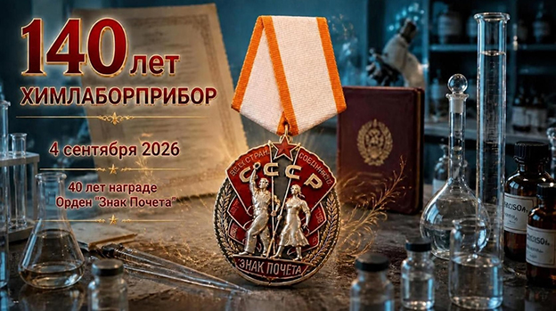 Ордена «ЗНАК ПОЧЕТА» ПАО «Химлаборприбор» исполняется 140 лет!